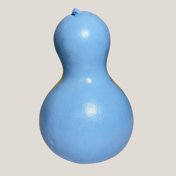 Hand-Painted Gourd Art Virgin of Guadalupe Folk Art Decoration - Picture 4 of 7